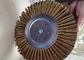 Four Layer Brass Knotted Wire Wheel Brush Non Sparking 300mm OD 35mm Height supplier